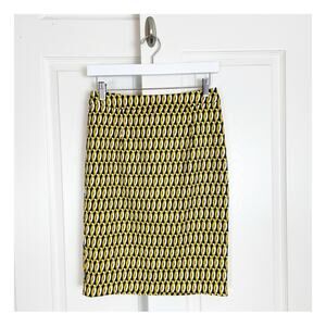 Boden Chain Link Pattern Pencil Skirt NWOT